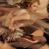 laceblade: Buffy from Season 8 comics, holding scythe (Buffy Season 8)