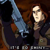 highlander_ii: cartoon Van Helsing holding a shotgun, text 'it's so shiny' ([VH] 002)