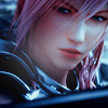 lassarina: A close-up of Lightning from Final Fantasy XIII-2 (Lightning)