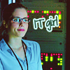 notin: (IT girl not "It" girl)