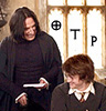 dolores_crane: Harry and Snape looking happy with text 'OTP' (Default)