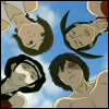 lizbee: (Avatar: Fire Nation huddle!)