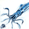 architeuthis: robot squid attacking a submarine (my cold metal embrace)