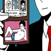 misogynistic: (Adachi laughing alone with cabbages 2)