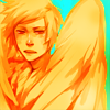feathery: art@ered-sama (impaled orange goddamn bird)