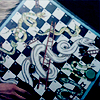 ahorbinski: A snakes & ladders board.  (struggle & stagger)