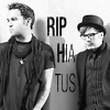 anotherslashfan: black&white photo of patrick and pete from fall out boy, caption: rip hiatus (fob rip hiatus)