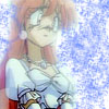 charming_stranger: Lina Inverse from Slayers in a wedding dress, looking weirded out (what)