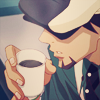 mako_lies: Kotetsu from Tiger & Bunny drinking coffee (08)