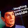grinning_soul: (Spock (laughing))