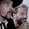 beedekka: Rik Mayall and Pete Richardson in character from 'A Fistful of Traveller's Cheques'. (Paying By Cash?)