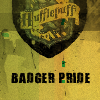 dcgelfling: hufflepuff logo and "Badger Pride" (Default)