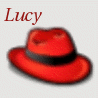 yarngeek: the redhat fedora (lucy)