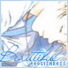 phoenix: shimmery with text "beautiful foolishness" (shine)