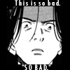 hokuton_punch: Dr. Tenma from Monster with a shocked face and the caption, "This is so bad.  SO BAD." (tenma monster so bad)
