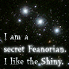 grey_gazania: the three stars or orion's belt with text: i am a secret feanorian. i like the shiny. (my shinies! mine!)