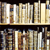 mmejavert: old books on a shelf (old books)