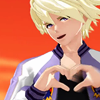 sponsorigami: MMD Ivan making a heart with his fingers (踊る Hero TV dance hour begins now)