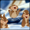 capn_mactastic: Thre animated bunnies jumping up and down in excitement (OMGYAY bunnies)