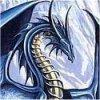 law_nerd: Blue dragon: icy and majestic (blue dragon)