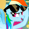 dashingrainbow: (too cool for school)
