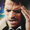 chaymberlaine: Supernatural - Cas has a headache (SPN - Cas headache)