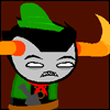 torachan: tavros from homestuck dressed as pupa pan (pupa pan)