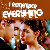 deird1: Joey and Pacey at the prom, with text "I remember everything" (Joey Pacey remember)