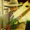 solosundance: Buck talks to his horse (Buck and his hoss)