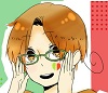 bokuitalia: Happy Italy with Glasses, good for Gakuen AU (Glasses, Happy Italy)