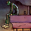 kickingit: (Living on the edge.)