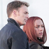 musesfool: Steve Rogers & Natasha Romanoff looking badass (girlfriend is better)