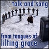 nonethefewer: Scene of Dr Who/Donna and the Ood, with Led Zeppelin text: "talk and song from tongues of lilting grace" (lace and grace)