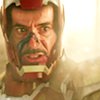 next_to_normal: Tony, kinda beat up, in the Iron Man suit (Tony Stark)