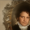 pensnest: Colin Firth as Mr Darcy represented as a portrait in an ornate oval frame (Mr Darcy)