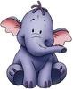 kshandra: Portrait of Lumpy from Pooh's Heffalump Movie (Heffalump)