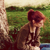 yvi: Willow sitting alone beside a tree (Buffy - Willow alone)
