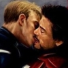 starkingenuity: (Cap - kiss wall)