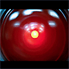 highways: [2001's HAL9000's iconic red eye.] (❦ to the fullest possible use)