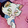 turlough: snickering white cat, Duchess from Disney's 'Aristocats' ((disney) fun)
