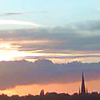 zooey_glass: Sunset skyline (Default)