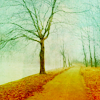 skyblue_reverie: a path covered in autumn fallen leaves ([other] autumn path)