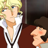 pob: Enjolras and Grantaire annoyed and annoying (no only you think that)