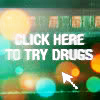 beedekka: The words 'Click here to try drugs' with a mouse pointer hovering over them. (Just For Clicks)