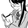 fightbymoonlight: (yuri: reading)