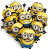 misskat: A bunch of minions from Despicable Me in heart formation (Minion Heart)