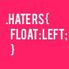 fulminata: (text - haters)