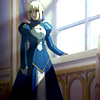 pendragon: (fz ♔ dress / at window)