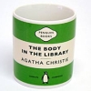 coughingbear: mug with Agatha Christie's Murder in the Library design (murder)