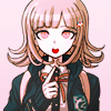 drooling: (chiaki nanami ✿ okie dokie)